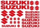 SUZUKI NÁLEPKY pre Motocykel XL Set