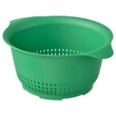 UPPFYLLD Cedník - svetlozelený 24 cm