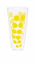 Vysoké sklo 350 ml, žlté, Zak!Designs