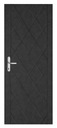 Hrubé čalúnenie dverí GRID MAX 21 Sivá 95 cm
