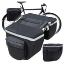 TAŠKA NA BICYKEL, BICYKEL SANIT DO KUPCA, HRUBÝ, PEVNÝ, REFLEXNÝ, 30L