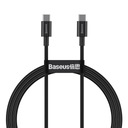 BASEUS RÝCHLY USB-C/USB-C QC KÁBEL VÝKONNÝ 100W 1m