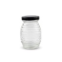 12 pruhovaných téglikov (100 ml) + uzáver