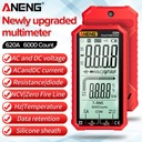 4,7-palcový LCD displej AC/DC digitálny multimeter UL