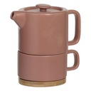 Bylinkový čajový set DŽVÁNKA 400ml POHÁRKA
