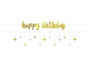 Všetko najlepšie k narodeninám banner zlaté hviezdy 365 cm narodeniny