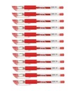 GEL PEN L-140 gélové pero ČERVENÉ 12 ks