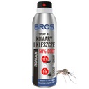 Sprej proti komárom a kliešťom 180 ml s najvyššou koncentráciou 50 % DEET Bros