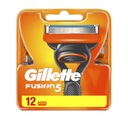 GILLETTE FUSION 5 NÁPLŇ DO STROJA 12 KS