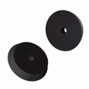 DUO LEŠTIACA ŠPOJKA SO VELKÝM ZÚCHROM 30 MM, ČIERNA, MÄKKÁ