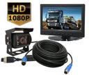 FullHD cúvacia kamera + zostava 7'' AHD 10m monitora