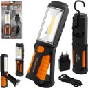 BATERKA DIELENSKÉ LAMPA VÝKLOPNÉ MAGNETICKÉ S HÁČKOM LED USB 3W+5 220LM