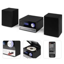 HiFi BT stereo systém CD MP3 FM rádio USB diaľkové ovládanie