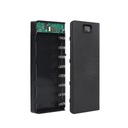 Puzdro PowerBank 8 článkov 18650 2xUSB USB C Micro