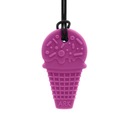 ARK Terapeutické hryzátko Ľadový prívesok Fuchsia BM