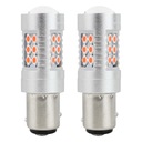 ŽIAROVKA P21/5W ČERVENÁ BAY15D CANBUS LED