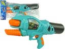 Vodná pištoľ Záhradná puška Green Orange Dinosaurs 1100 ml