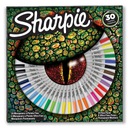 Permanentné fixky Sharpie, sada 30 farieb Oko