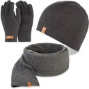 Pánska súprava Brødrene 3v1 Winter Dark Grey