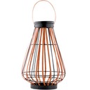 Solárna LED vonkajšia záhradná lampa