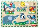 Melissa Doug Puzzle hrá Drevené puzzle Internetový obchod Sound Zoo