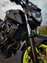 Yamaha MT-07 MT07 Yellow Fluo kryt chladiča