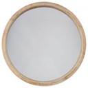 Drevené nástenné zrkadlo Natalie 50 cm
