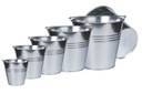 VEDRO pozinkované 5 kusov 5, 7, 10, 12, 15L vedro