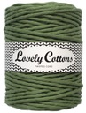 Lovely Cottons krútená šnúrka 5 mm Sage