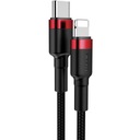 Kábel Baseus Cafule, USB-C / Lightning, 18W, 1m