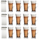 Poháre na kávu Latte Macchiato Spoons SET