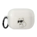 Karl Lagerfeld NFT Ikonik Choupette Head – puzdro AirPods Pro 2 (priehľadné