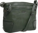 DÁMSKA TAŠKA NA CROSSBODY S DLHÝM POPRUHOM zelená