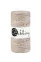 Bobbiny Macrame šnúra 3mm 100m béžová