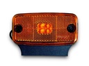 Obrysová lampa, držiak značkovača, Fristom FT-019 Z+K LED, oranžová