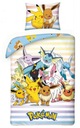 Obliečky pre mládež 140x200 POKEMON PIKACHU IZBA