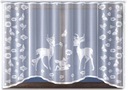 Bambi vianočná ponuka 250x150 záves (pripravený)