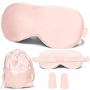 SILK PREMIUM OPATKA NA OČU KRÁSNE KOMFORT + TAŠKA A ZÁSTRČKY