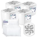 AquaFloow 4x pohlcovač vlhkosti a odvlhčovač pre domácnosť + 4x 250g kartuša