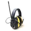 Žlté ochranné chrániče sluchu pre prácu s AM FM S rádiom