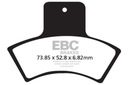 EBC FA270TT brzdové platničky (sada pre 1 kotúč)
