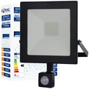 HALOGÉNOVÁ LED LAMPA 50W 7200lm IP65 SNÍMAČ POHYBU