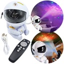 Projektor Astronaut Sediaci Sky Star Projektor LED nočná lampa