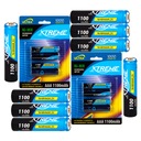 8x BATTERY XTREME Ni-MH AAA R3 1.2V 1100mAh BATÉRIE 2 BALENIE