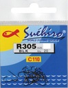 SUEHIRO R305 BLK MILO HÁČKY Č. 14 20 ks