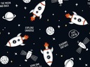 JERSEY BAVLNENÉ RAKETY ELASTÁNOVÁ DIGITÁLNA TLAČ