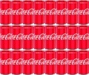 24x SÝTENÝ NÁPOJ Coca-Cola KONZERVA 200 ml