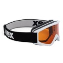 Detské lyžiarske okuliare UVEX Speedy Pro white/lasergold
