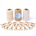 SMART GOLD MACRAME SET BAVLNA