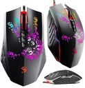 OPTICKÁ RGB HERNÁ MYŠ A4Tech Bloody Blazing A60 Activated 6200dpi USB